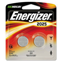 NEW 2 pcs Energizer CR 2025 Lithium Coin Cell 3V Batteries ECR2025 2025BP-2 - £1.84 GBP