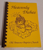 Heavenly Dishes Ring Bound Cookbook Old Anacoco Baptist Church Anacoco L... - £8.39 GBP