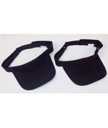 Sun Visor CASE of 36 pcs~ Once Size Fits All ~ Choice of Navy or Black NEW - £56.88 GBP