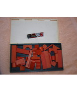 VINTAGE EPITOBODOZ TECHNIKA 1-4 BUILDING BRICKS PLAYING SET - $40.60 CAD