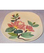 Vintage Red Wing Blossom Time Dinnerware Plate 10.5 inch Square - $7.00