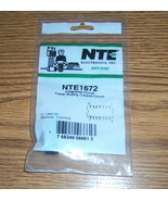 N.T.E. NTE1672 Power Supply Control Circuit I.C., NOS - $1.34 CAD