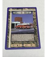 Westmore Fire Station Base Set - SimCity CCG TCG Sim City Rare CV JD - $218.29 MXN