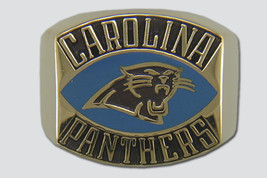 Carolina Panthers  Contemporary Style Ring by Balfour - £95.00 GBP