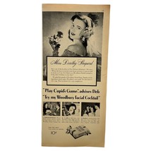 Woodbury Facial Soap Vintage Print Ad 40s Maury Paul New Orleans Debutante - $14.87