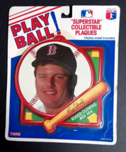 Superstar Collectible Plaques Tara Play Ball MLB Baseball Roger Clemens 1989 - £4.73 GBP