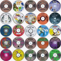 Lot of 32 Kids CDs (Choose from 50 Titles) JUST $1.25 each &amp; FREE CD/DVD Wallet - £31.43 GBP