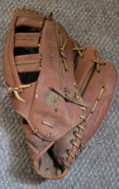 Adult Baseball Glove 13&quot; Leather Mizuno Spring Training Softball Family ... - $15.99