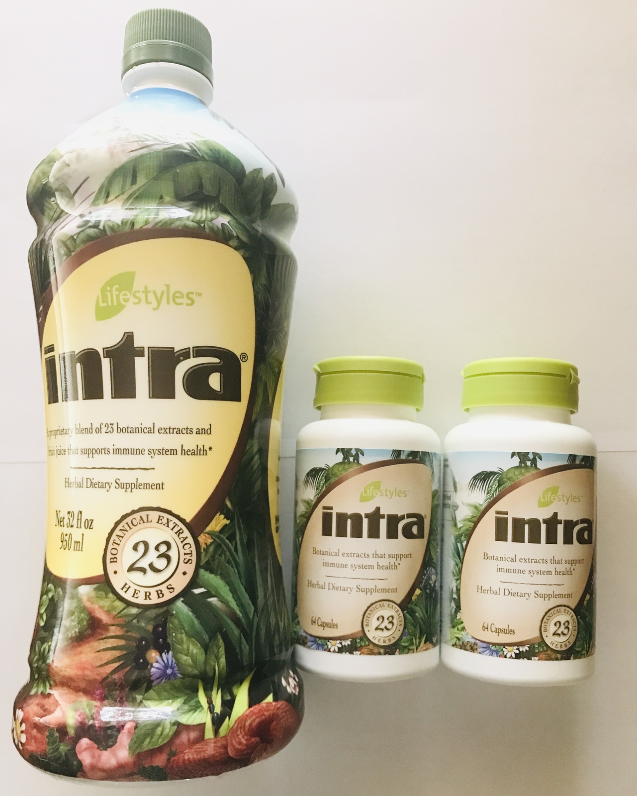 Primary image for Lifestyles INTRA Herbal 3 btls Immune booster Dietary Supplement