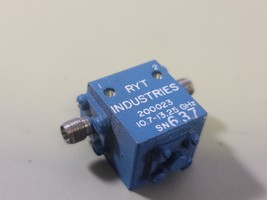 RYT Industries 200023 SMA RF Coaxial Isolator , 10.7-13.23 GHz  - $19.77