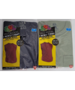 Fruit of the Loom Muscle T Shirt Tee Lot of 2 Large Blue Green NEW NOS V... - £20.09 GBP