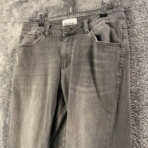 DUER Jeans Mens 32W 32x26 Dark Wash Raw Hem Fade Stretch Coolmax DU/ER C... - $22.57