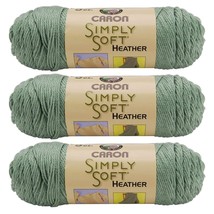 Caron Bulk Buy Simply Soft Heather Yarn (3-Pack) Woodland H9700H-9503 - $35.99