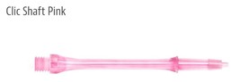 Harrows Clic - Pink - 37 mm Medium Polycarbonate Shaft - £6.99 GBP