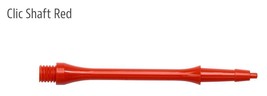 Harrows Clic - Red - 23 mm Short Polycarbonate Shaft - £6.83 GBP