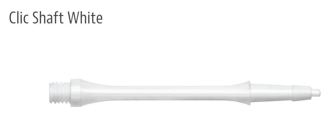 Harrows Clic - White - 30 mm Midi Polycarbonate Shaft - $8.75