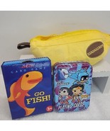 3 GAME LOT - BANANAGRAMS Classic Edition - GO FISH - DC COMICS PLAYING C... - $18.65