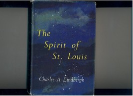 Lindbergh&#39;s SPIRIT OF ST. LOUIS--1953--early pr, nice  in dj - £15.56 GBP