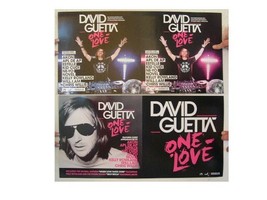 David Guetta 2 Sided Poster One Love - $13.49