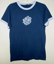 Lollapalooza Concert T Shirt Vintage 2005 Ringer Collar Size Medium - £50.95 GBP