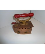 Vintage Brass Coal Clothes Sad Iron - $44.55