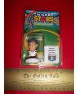 Baseball MLB Action Figure Toy Boston Red Sox Pitcher Roger Clemens Micr... - £14.85 GBP