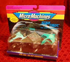 STAR TREK Micro Machines Next Generation Klingon Borg Romulan Ships (1993) - £16.73 GBP