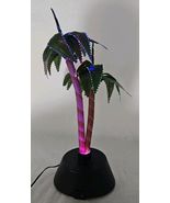 Lighted Desktop Palm Tree 16&quot; Electric Or Battery - $19.75