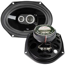 Audiopipe 6x8 3-Way Car Speakers - £56.05 GBP