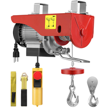 Electric Winch with Remote Control, Zinc-Plated Steel Wire Hoist for Gar... - $3,697.24 MXN