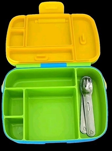 MUNCHKIN  ~ Lunchbox ~ Tote w/Handle ~ 8.5" W x 6" D x 2.5" H ~ Multicolored Item image 2