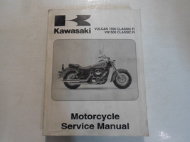 2000 Kawasaki Vulcan 1500 Classic Fi VN1500 Service Repair Manual WATER DAMAGED - $35.04