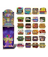 Video Slot Machine - Casino Arcade - 5 Foot Tall Cabinet with 24 Games Available - $697.74