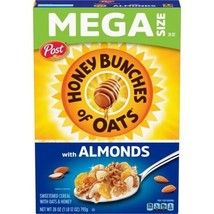 Honey Bunches of Oats with Almonds Breakfast Cereal - 28oz - Post - £35.71 GBP