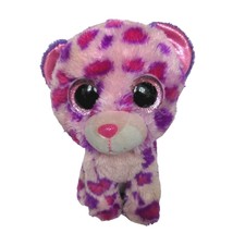 Ty Beanie Boo Glamour Leopard Spotted Wildcat Plush Stuffed Animal 2015 5.75&quot; - £18.11 GBP