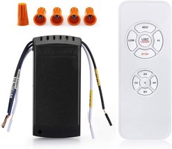 Qiachip Universal Ceiling Fan And Lights Wireless Remote Control Kit, 3-In-1 - £31.13 GBP