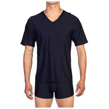 Exofficio give-n-go v neck t-shirt in Black - size S - £28.27 GBP