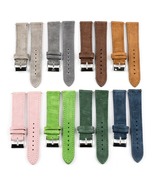  18mm Genuine Leather Watch Band Soft Plush Suede Strap(wb2) - £12.55 GBP