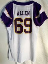 Reebok Women&#39;s NFL Jersey Minnesota Vikings Jared Allen White Flirt sz M - £6.72 GBP