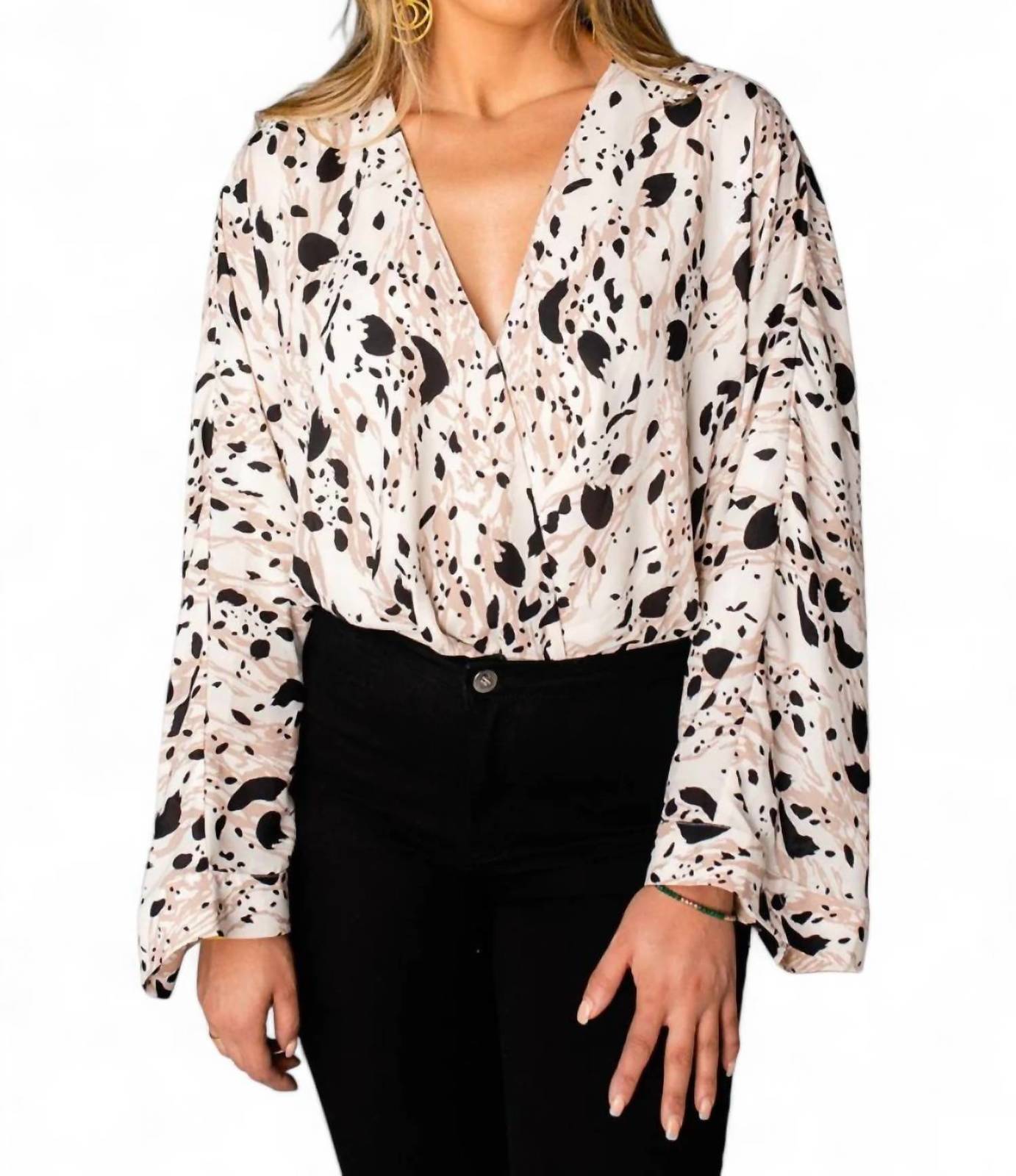 Buddylove Ariana Kimono Sleeve Bodysuit Size XS - $51.48
