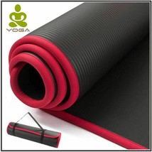 Yoga Mat Extra Thick 183cmx61cm NRB Non-slip Fitness Pilates Gym Exercise Pads - £23.79 GBP