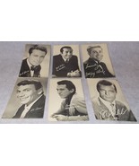 Male Singing Crooners Arcade Card Lot Vale Martino Jones Ames Williams G... - €8,54 EUR