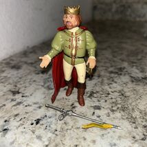 Papo Medieval King, 39014, Retired, Green Doublet, Red Cape, Sword, Crown - $13.94