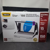 Fellowes Star+ 150 Plus Manual Comb Binding Machine NEW OPEN BOX 5006501 - $49.95