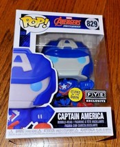 Funko Pop! Marvel - Mech Strike -  GITD Captain America #829 FYE Exclusive - £18.08 GBP