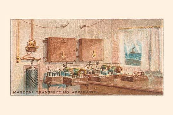 Primary image for Marconi Transmitting Apparatus - Art Print