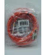 LOT OF 10 LC to SC Multimode Duplex 50/125 OM2 Fiber Patch Cable 7 Meters - £44.08 GBP