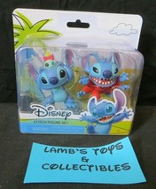 Disney Stitch Figure set pack of two Just Play Holding Scrump Alien Stit... - $22.29