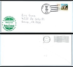 1984 US First Flight Cover -AA, Fort Worth, Texas to Bakersfield, Califo... - $2.96