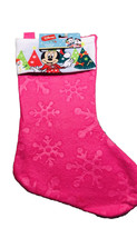 Disney Red Felt Minnie Mouse Stocking 16 Inch - $16.71